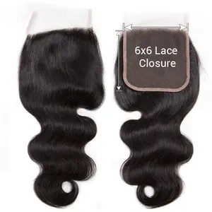 6x6” Hd Perfect Match Lace Closure
