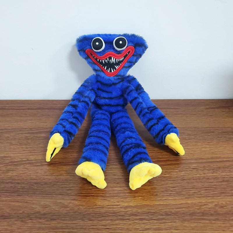 40cm 8 Styles Striped Huggy Wuggy Plush Toy Soft Stuffed Monster Doll Poppy Playtime Cartoon Game Plushie for Kids Gift