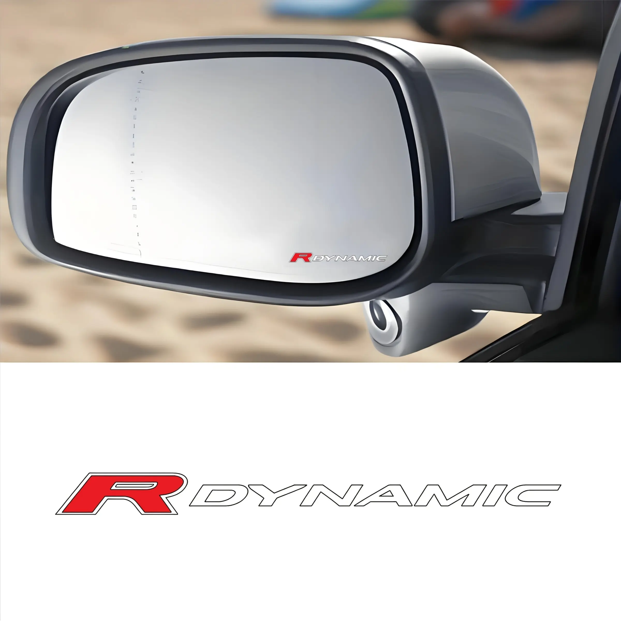 Land Rover and Jaguar Owners, Hurry! 4-piece Set of Premium R-Dynamic Stickers | Compatible with XEL, F-TYPE, and Land Rover | Each Sticker Costs 100,000 Yuan! Luxury Car Upgrades and Land Rover Modifications