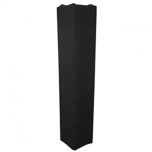 Pro X BLACK 6.56ft 2 meter Lycra Cover Scrim Sleeve fits 12" Quad Box Truss Segment