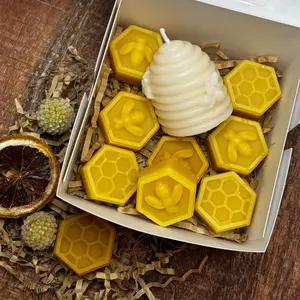 Beehive Candle and Wax Melts for Home Decor and Ornaments Fragrance Pack Scented