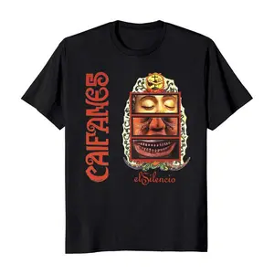 Caifanes El Silencio Band Men'S Graphic T-Shirt - Vintage Rock Apparel For Music Fans