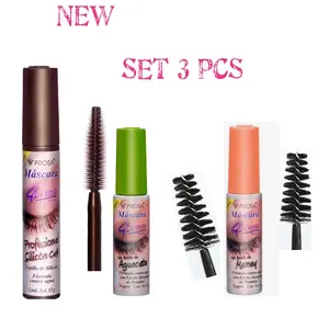 Prosa 3 Pack Mascara - Café, Avocado & Mamey, 4 Flavor Options, Includes Brush, Set of 3 Pieces - Makeup, Cosmetic
