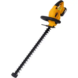 20V Max cordless hedge trimmer (including battery and charger), 22 inch dual action blades, 1600 revolutions per minute, 3/5 inch cutting capacity, lightweight electric shrub and lawn trimmer, suitable for gardens and courtyards Durable