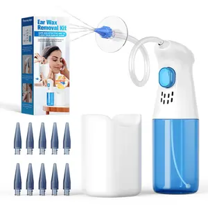 Manual Ear Irrigation Flushing System, 1 Set Earwax Removal Kit, Ear Cleaning Tool, Personal Care Product for Women & Men, Earwax Remover