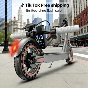 Electric Scooter -19 MPH Max Speed, 8.5''Honeycomb Solid Tires, 350W Motor, 12 Miles Range,Adjustable Speed Foldable Commuter Scooter with Dual Braking System &App Control School Scooters