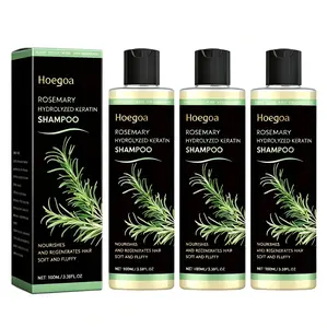 【BUY 2 GET 1】Rosemary Shampoo - BoostHair Growth, Hydrolyzed Keratin  Organic Haircare Nourishes Hair Control Oil and Dandruff,Soothe Scalp lritation and RestoreShine! Rosemary Vegan Strengthening Shampoo hydrolyze