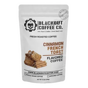 Cinnamon French Toast Flavored Ground Coffee – Warm, Sweet & Comforting – Perfect for Cozy Mornings, Brunch Vibes & Breakfast-Inspired Sips