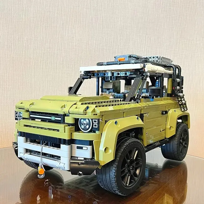 2573pcs Large Tech Off-Road Defender Building Blocks, Vehicle Building Blocks, 1:8 Scale Car Model, Adult Collection, High-End Gift, Perfect for Enthusiasts