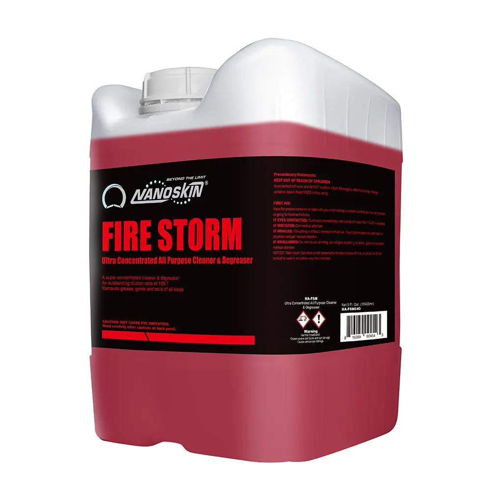 FIRE STORM Hyper Concentrated All Purpose Cleaner & Degreaser 100:1