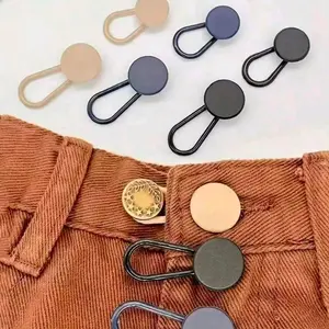 12pcs Seamless Instant Belt Extender for Jeans, Adjustable Button Extender, Available in Blue, Pants Button Extension