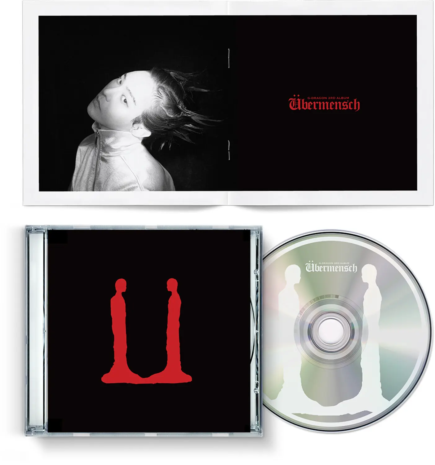 G-DRAGON - Ubermensch - Red Version  [COMPACT DISC - CD] Red