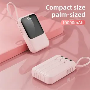 Tailored for women, students and frequent business travelers, this power bank combines style, convenience and functionality. Its side Type-C input enables quick recharging, ideal for daily and travel charging needs.Compact power bank