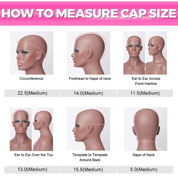 [Clearance Sale]CurlyMe 13x6 Full Lace Frontal Straight Human Hair Wear Go Glueless Wig With Elastic Draw-string