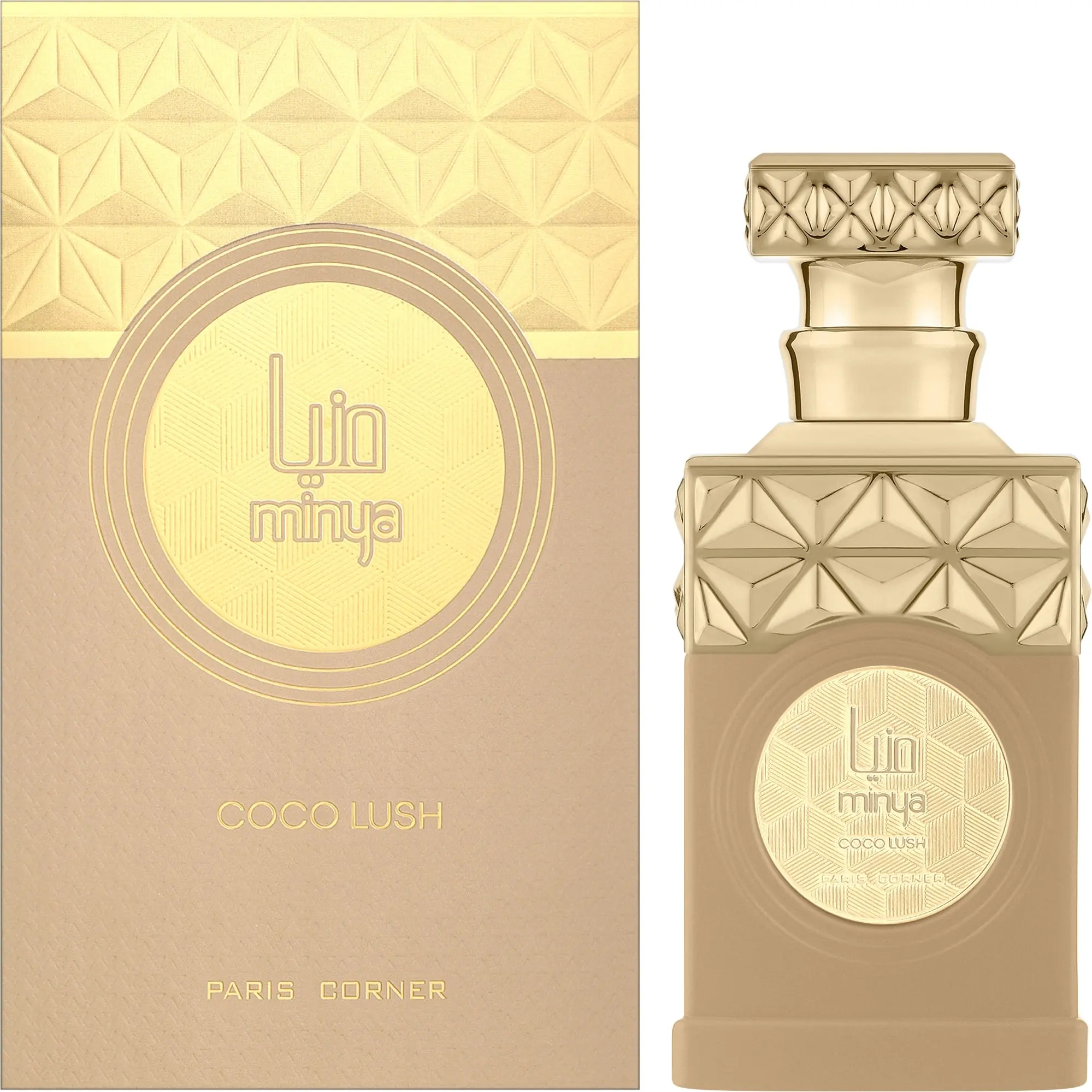 Paris Corner Minya Coco Lush 100ml EDP Unisex Fragrance - Berry Flavor, Coconut Citrus, Tropical Notes, Berry Flavor Unisex Fragrance, Coconut Citrus Unisex Fragrance