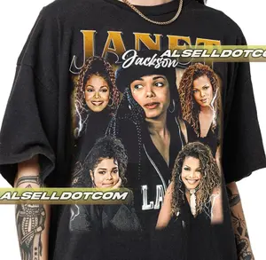Limited Janet Jackson Vintage Shirt Gift For Woman Anda Man 0211