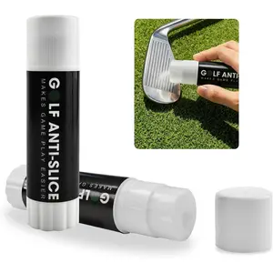 2 count Golf Anti-Slice/Hook Compound for Clubs Reduce Spin & Fix Slices Improves Ball Control, Distance and Accuracy Increases, Practice Aid Gifts for  Golfers(1.27 OZ)