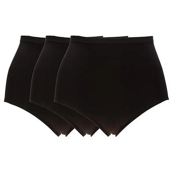 Rhonda Shear 3-pack Seamless Natural Waist Panty