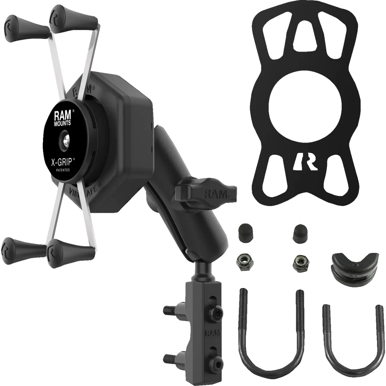 RAM Mounts X-Grip Mount Kit w/ Vibe Safe and Reservoir Base 1.75” - 4.5”