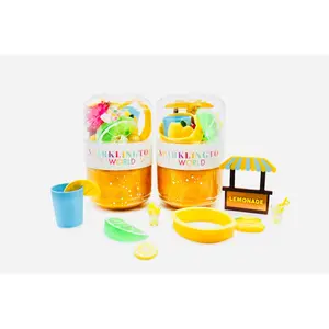 Lemonade On-The-Go Playdough Jar