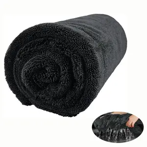 Double-Sided Water Absorbing Car Towel, High Water Absorption Car Drying Towel, Plush Soft Car Cleaning Towel, Detailing Towel, Car Wash Accessories