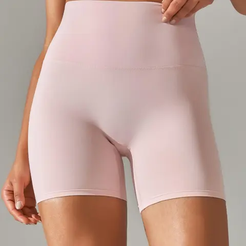 Women's Solid Color Breathable Gym Shorts, Quick Drying Comfortable Skinny Shorts, Tight Fitted Shorts, Ladies Sportswear for Yoga Gym Workout Running, Activewear, Swim Bottoms, Swim Trunks, Stretchy Trunk, Athletic Shorts