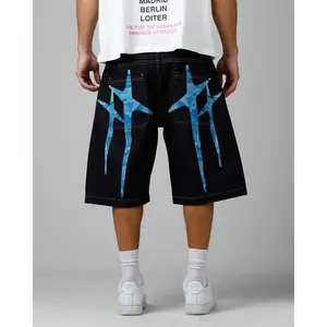 Loiter Star Born Denim Jorts Indigo