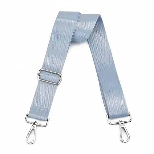 Silver Hardware solid blue