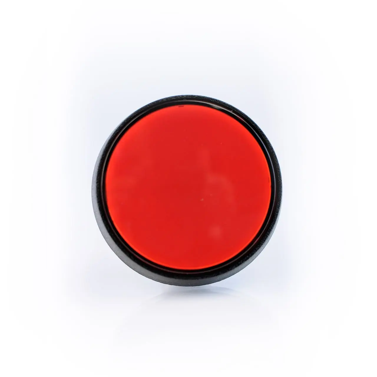 Large Red Plastic Mechanical Push Button