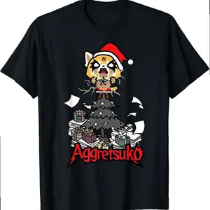 Aggretsuko Metal Christmas Tree T-shirt