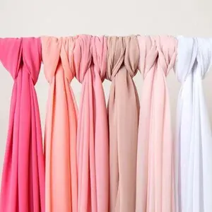 Chiffon HIjab-Rectangle Assorted Colors