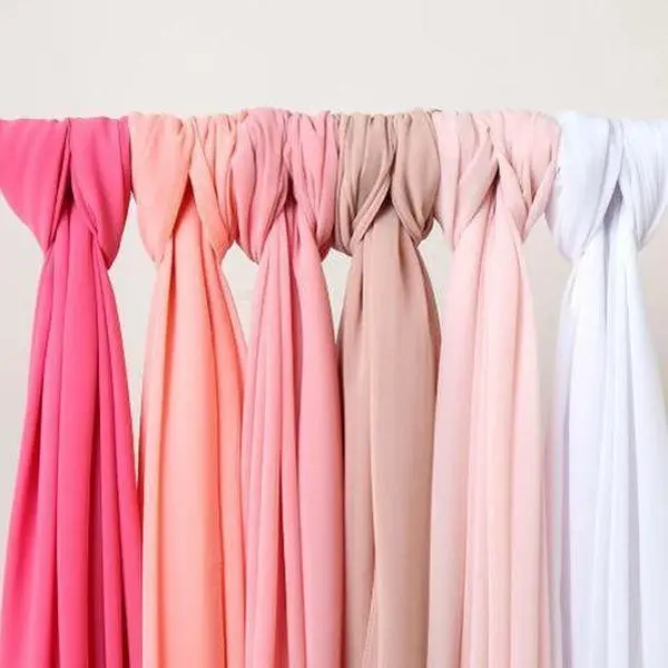 Chiffon HIjab-Rectangle Assorted Colors