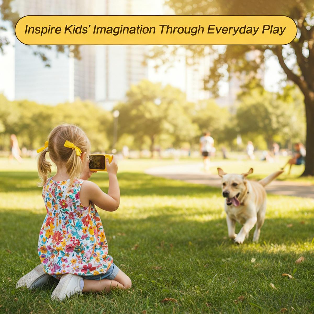 Kids Learning Toy Camera – Photo Recognition & Talking Fun, Educational Gift for Boys & Girls Birthday Ages 3-12