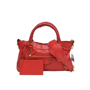 Pre-owned Balenciaga 【Dina】BALENCIAGA CLASSIC CITY Motorbike Bag