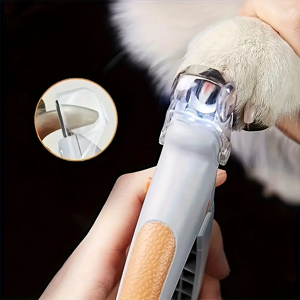 Professional Pet Nail Clipper Scissors with LED Light Cat Dog Nail Clippers Tool Scissors Nail Toeclaw Cutter Scissors Pet Suppl,Nail trimming tools p