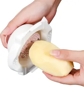 Food Safety Holder for Mandolin Cheese Slicer or Grater with Finger Anti-Cut Protectors - Utensils, Kitchen mandolin  guards Fruit Storage cheese body