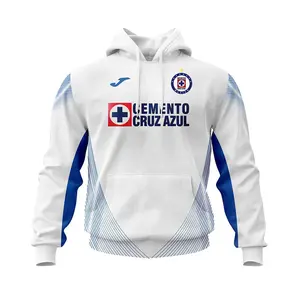 Get Noticed in Style with our Personalized Cruz Azul hoodie 2021 22 Away Jersey - Official Liga MX Merchandise!