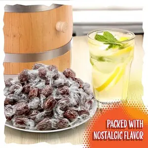 Jumbo Mint Balls 2-Pound Bag | Hard Candy with Classic Peppermint Flavor | Old Fashioned Christmas Candy for Holiday Buffets and Office Bowls | Individually Wrapped Party Favors