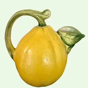 Vintage Ceramic Lemon Pitcher