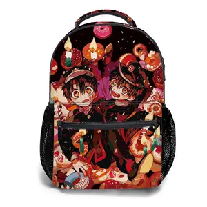 Toilet-bound-Hanako-kun-Backpacks for Girls, Cute School Backpack for Girls Boys, Aesthetic Bookbag for Teens, Lightweight Classic Backpack for Travel, Work, Picnic A-72