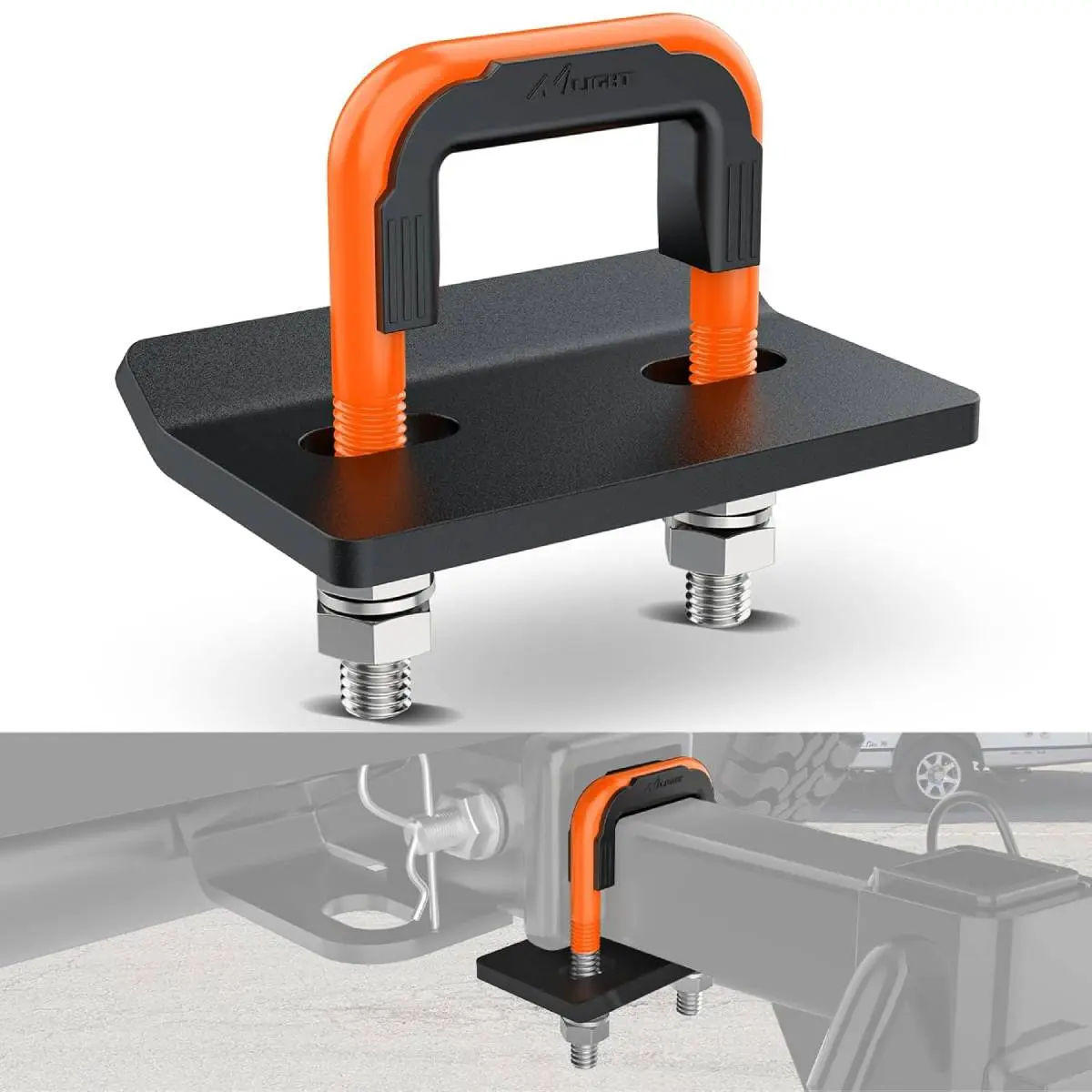 Black/Orange 2Inch 1PC