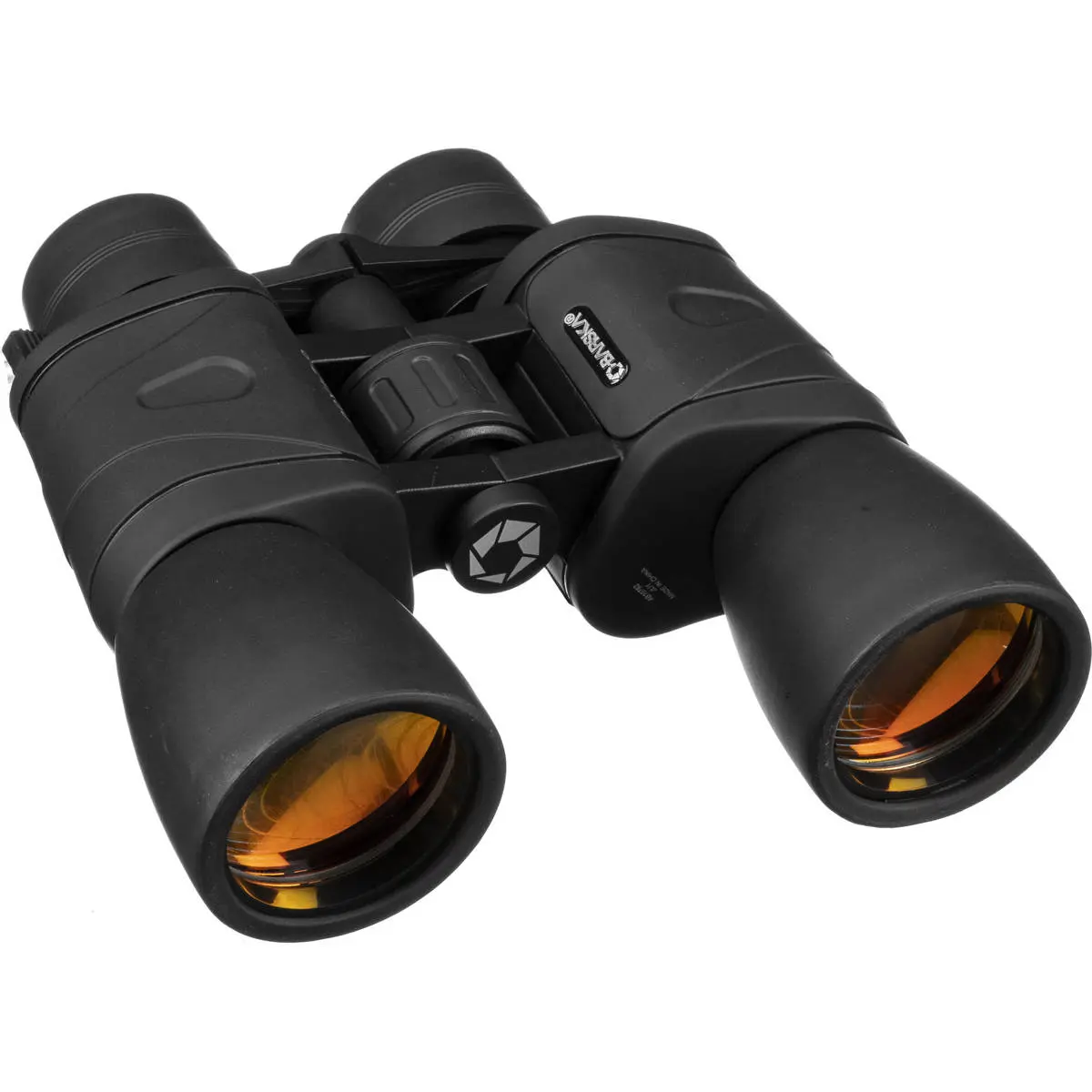 Barska 8-24x50 Gladiator Weather Resistant Porro Prism Zoom Binocular with 4.3 Degree Angle of View 8x and Red Lenses