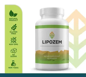 Lipozem - 100% Natural - 2 Caps/Day - Advanced BHB Formula - Healthcare Supplement dietary