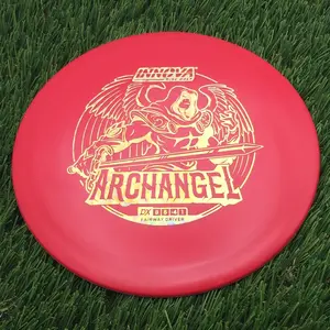 Innova DX Archangel with Burst Logo Stock Stamp - 171.7g - Red