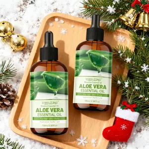 2 bottles of 100ml Aloe Vera essential oil, Nourishing oil, nourish the whole body, inject soft and bright hair, lock moisture for the skin, and add luster to the nails. Use it to create head to toe care, suitable for both men and women