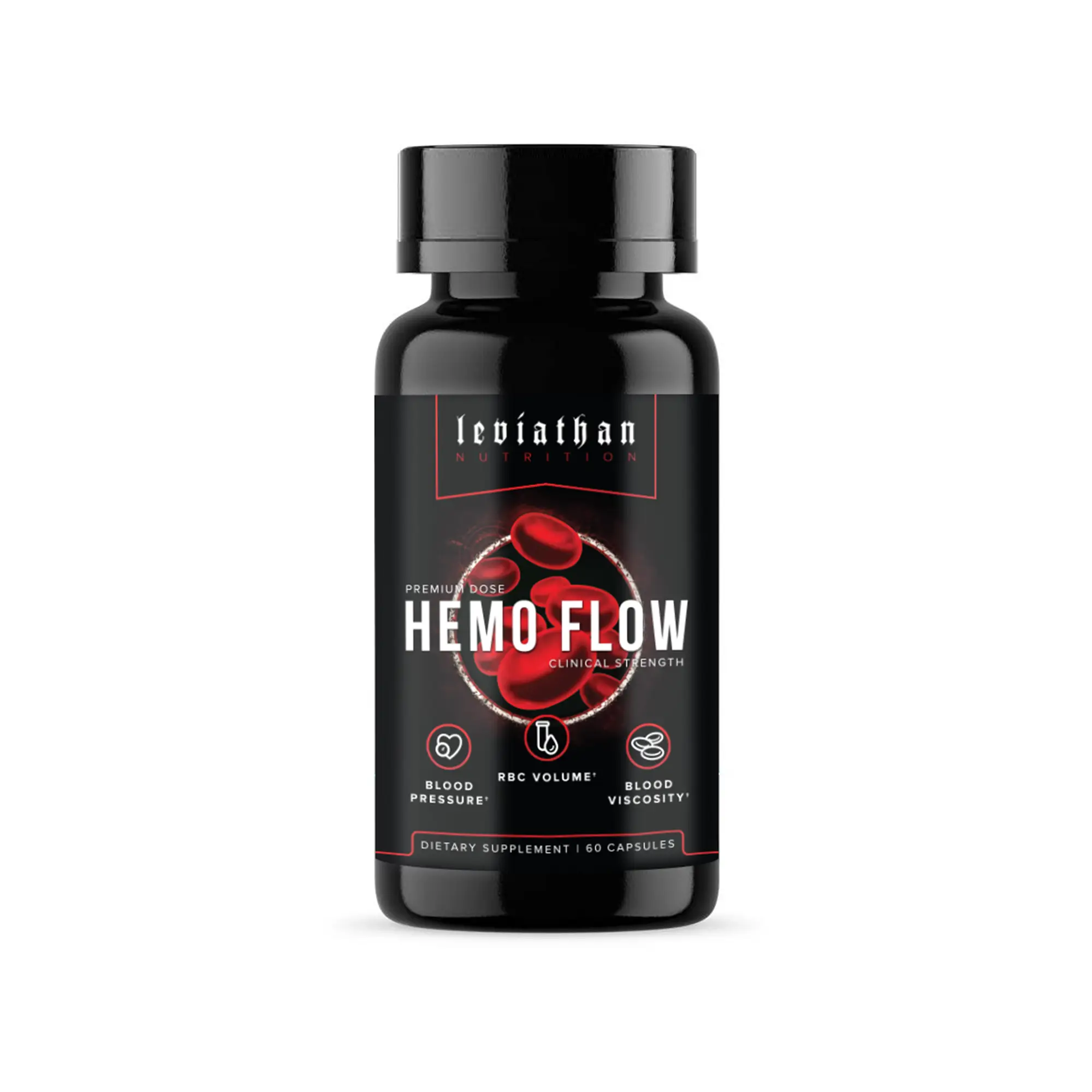 Leviathan Nutrition Hemo Flow | Blood Pressure & Heart Health Dietary Supplement