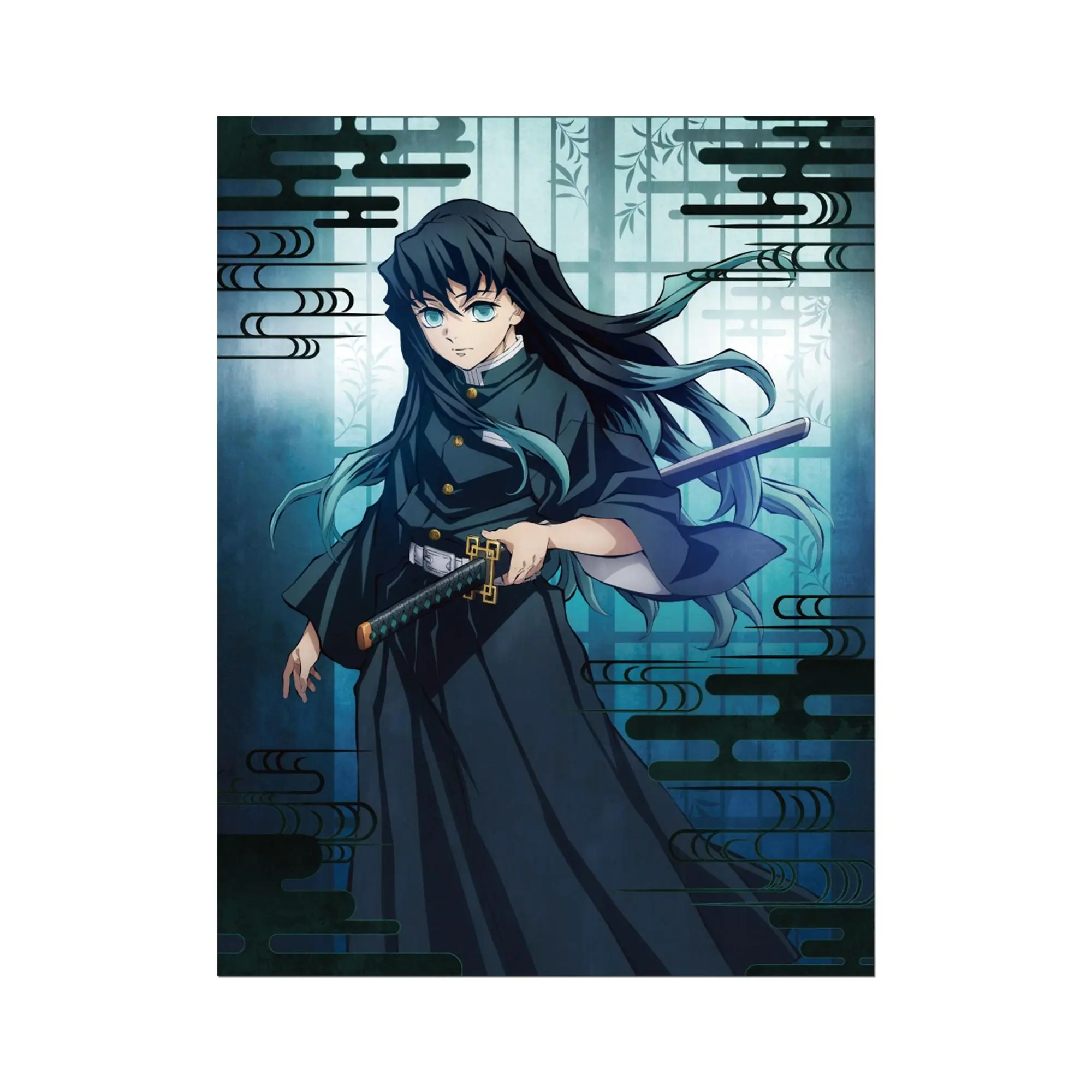 DEMON SLAYER S3 - MUICHIRO TOKITO THROW BLANKET
