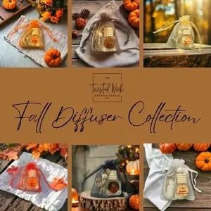 Fall Collection Car Diffuser with Non-toxic, DPG-Free, and VOC Compliant EcoEssence Base EcoAroma