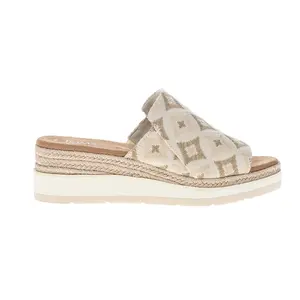 TOMS Womens Margot Mule Espadrille  Casual Sandals Casual Mid Heel 2-3" - Beige