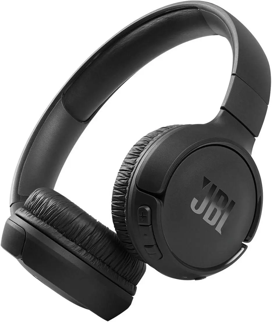 JBLTUNE510BT headphone pads for JBL TUNE 510BT wireless Bluetooth on-ear headphones Comfortable to Foldable - Black